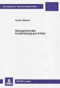 bokomslag Management Des Kundendialogs Per E-mail
