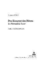bokomslag Das Konzept Des Boesen in «Paradise Lost»
