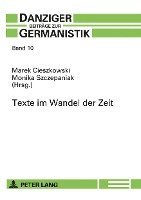 Andrzej Katny, Monika Szczepaniak, Marek Cieszkowski - Texte Im Wandel Der Zeit, Häftad
