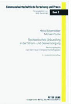 bokomslag Rechnerisches Unbundling in Der Strom- Und Gasversorgung