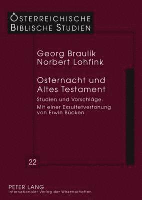 bokomslag Osternacht Und Altes Testament