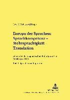 bokomslag Europa Der Sprachen: Sprachkompetenz - Mehrsprachigkeit - Translation