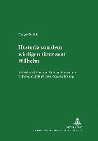 bokomslag Hystoria Von Dem Wirdigen Ritter Sant Wilhelm