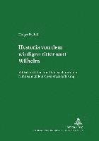 bokomslag «Hystoria Von Dem Wirdigen Ritter Sant Wilhelm»