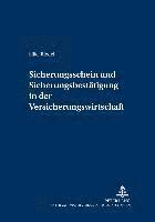 bokomslag Sicherungsschein Und Sicherungsbestaetigung in Der Versicherungswirtschaft