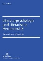 bokomslag Literaturpsychologie Und Literarische Hermeneutik