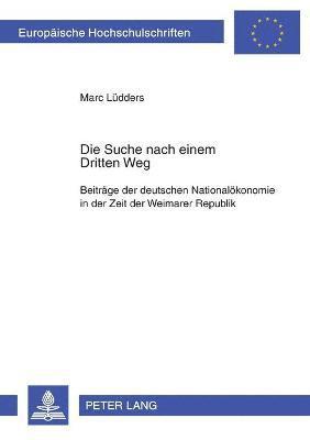 bokomslag Die Suche nach einem Dritten Weg