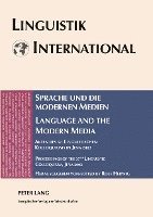 bokomslag Sprache und die Modernen Medien Language and the Modern Media