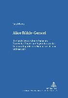 bokomslag Alice Ruehle-Gerstel