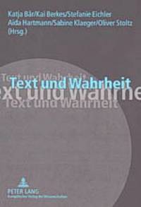 bokomslag Text und Wahrheit