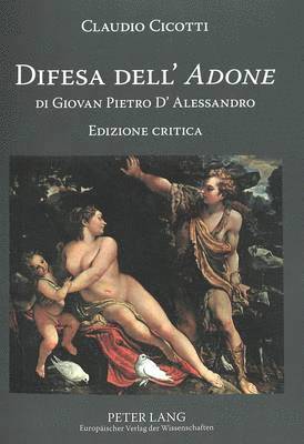 bokomslag Difesa Dell' «Adone» Di Giovan Pietro d'Alessandro