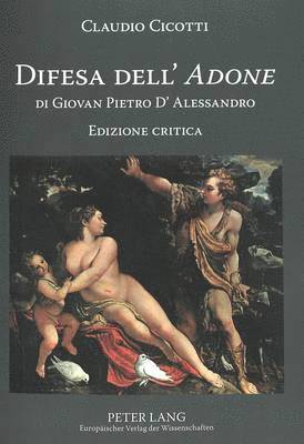 Difesa Dell' Adone Di Giovan Pietro d'Alessandro 1