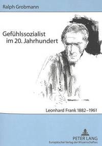 bokomslag Gefuehlssozialist Im 20. Jahrhundert