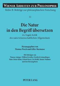 bokomslag Natur in den Begriff uebersetzen