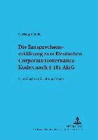 Die Entsprechenserklaerung Zum Deutschen Corporate Governance Kodex Nach  161 Aktg 1