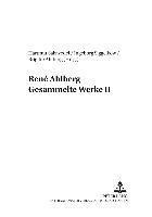 bokomslag Ren Ahlberg- Gesammelte Werke II