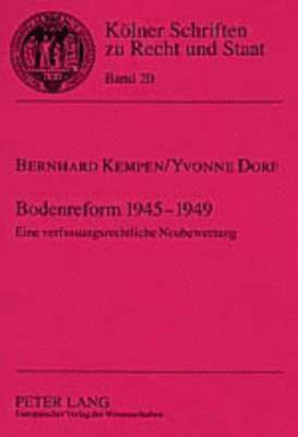 Bodenreform 1945-1949 1