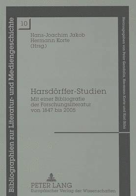 Hans-Joachim Jakob, Hermann Korte - Harsdoerffer-Studien, Häftad