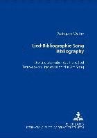 bokomslag Lied-Bibliographie Song Bibliography