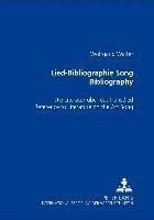 Lied-Bibliographie Song Bibliography 1