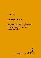 Holger Seidler, Jürgen Costede - Eigene Aktien, Häftad