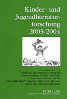 bokomslag Kinder- Und Jugendliteraturforschung 2003/2004
