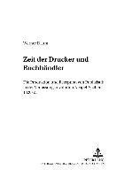 Zeit Der Drucker Und Buchhaendler