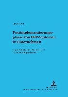 bokomslag Postimplementierungsphase Von Erp-Systemen in Unternehmen