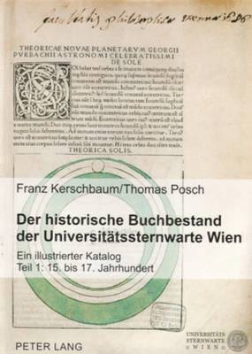 bokomslag Der Historische Buchbestand Der Universitaetssternwarte Wien