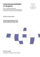 Monika Knassmüller, Wirtschaftsuniversität Wien - Unternehmensleitbilder Im Vergleich, Häftad