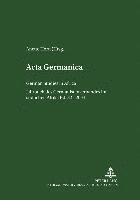 bokomslag ACTA Germanica