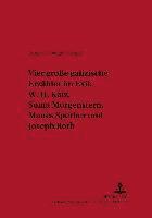 bokomslag Vier Groe Galizische Erzaehler Im Exil: W. H. Katz, Soma Morgenstern, Mans Sperber Und Joseph Roth