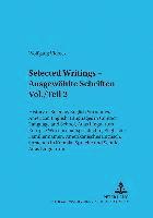 Wolfgang Viereck, Wolfgang Viereck - Selected Writings - Ausgewaehlte Schriften, Häftad