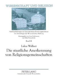 bokomslag staatliche Anerkennung von Religionsgemeinschaften