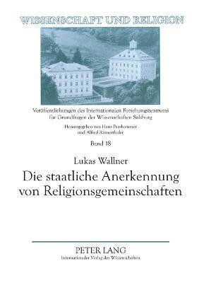 bokomslag staatliche Anerkennung von Religionsgemeinschaften