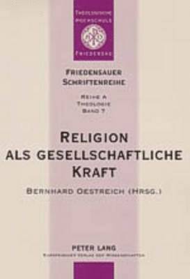 bokomslag Religion ALS Gesellschaftliche Kraft