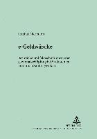 bokomslag «E-Geldwaesche»