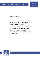 Susanne Richardt - Metaphor in Languages for Special Purposes: The Function of Conceptual Metaphor in Written Expert Language and Expert-Lay Communication in the Domains, Häftad