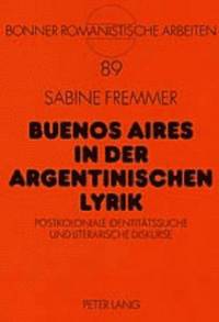 bokomslag Buenos Aires in Der Argentinischen Lyrik