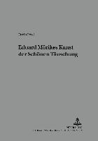 bokomslag Eduard Moerikes Kunst Der Schoenen Taeuschung
