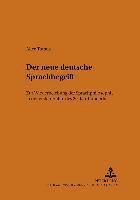 Alice Tomus, Gerhard Augst - Der neue deutsche Sprachbegriff, Häftad