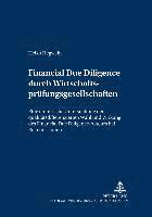 bokomslag Financial Due Diligence Durch Wirtschaftspruefungsgesellschaften