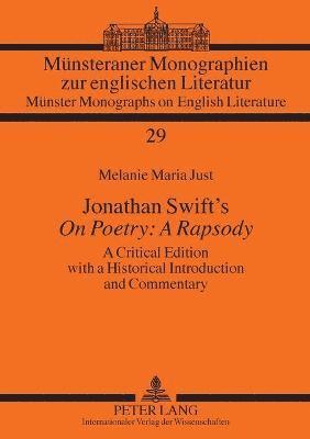 Jonathan Swift's "On Poetry: A Rapsody"