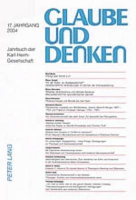 Susanne Bröking-Bortfeldt, Martin Rothgangel - Glaube Und Denken, Häftad