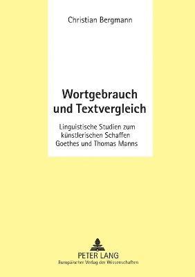 bokomslag Wortgebrauch und Textvergleich