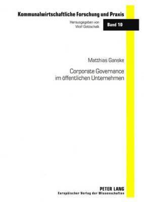 bokomslag Corporate Governance Im Oeffentlichen Unternehmen