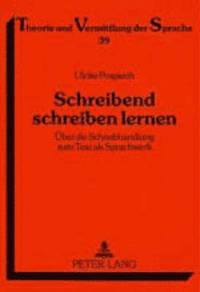 bokomslag Schreibend Schreiben Lernen