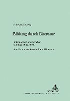 bokomslag Bildung durch Literatur