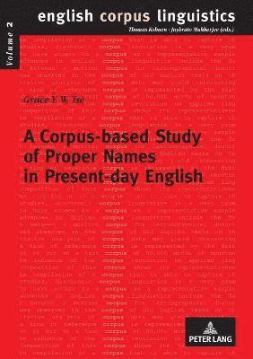 Corpus-based Study of Proper Names in Present-Day English