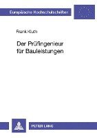 bokomslag Der Pruefingenieur Fuer Bauleistungen